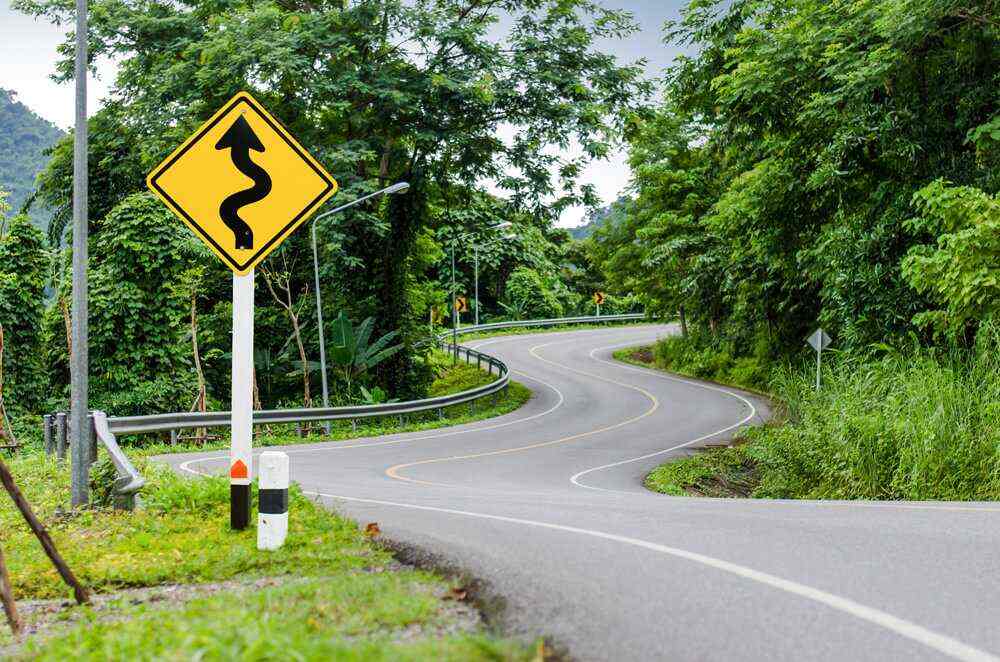Winding Road Sign: A Guide for Safe Driving