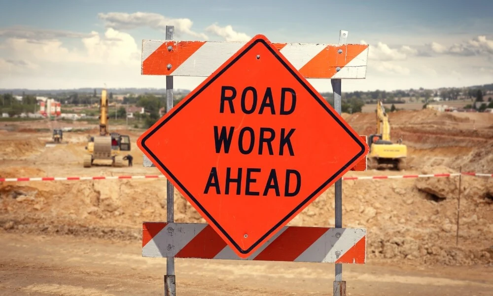 Road Construction Ahead Sign Key Safety Warnings