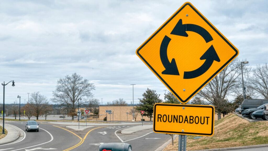 Roundabout Sign Guide Meanings, Types & Safety Tips