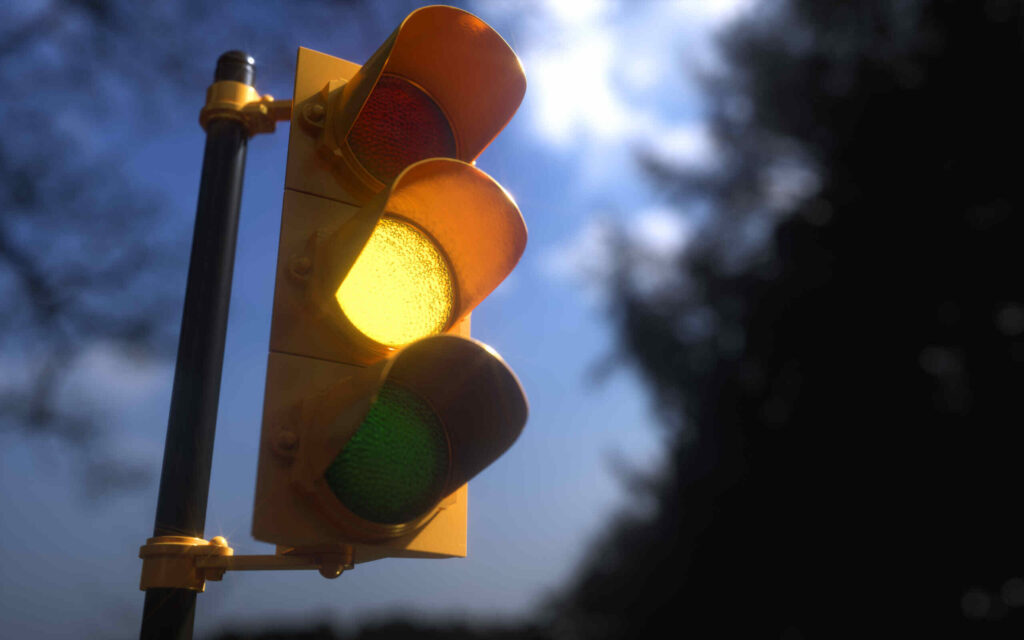 What Does a Blinking Yellow Light Mean?