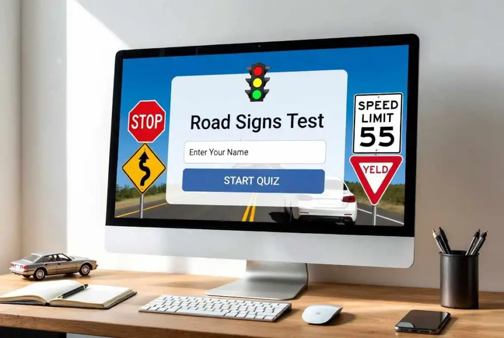 Road signs test